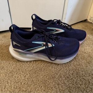 Brooks Navy Blue Athletic Shoes